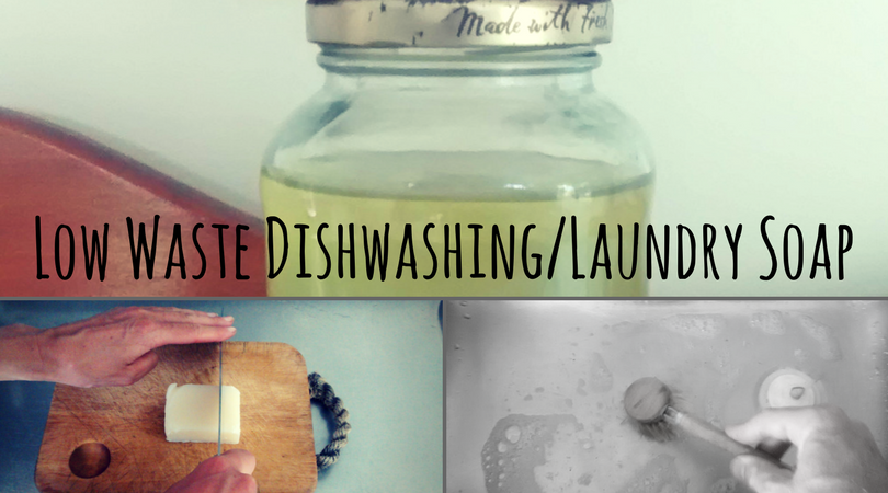 Low Waste Dishwashing and Laundry Soap
