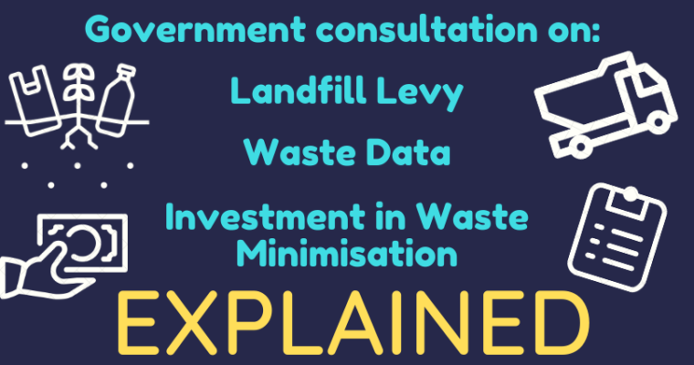 Govt Consultation on Landfill Levy, Waste Data and More: An Explainer from the Zero Waste Community